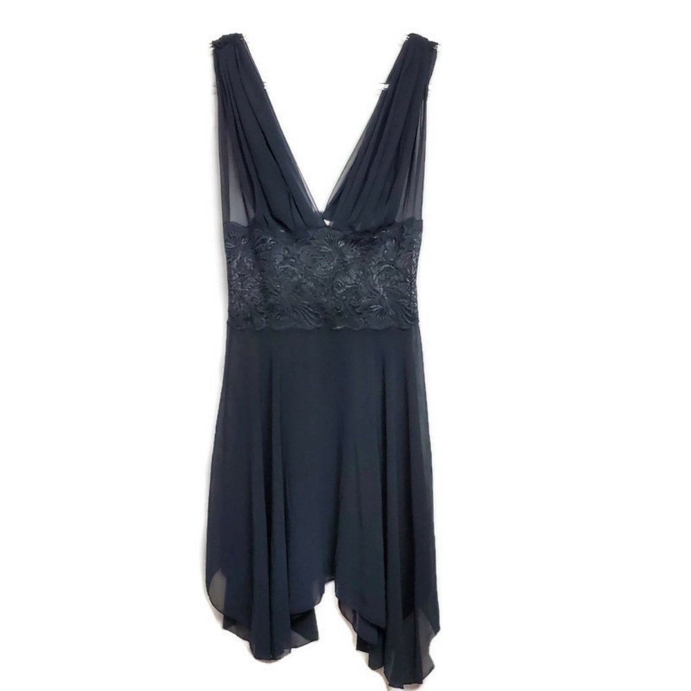 Victoria's Secret Black Lace Chemise
